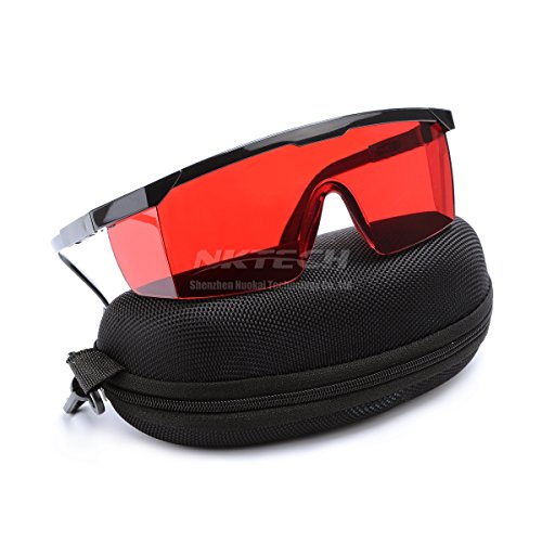 NKTECH Nivel láser 2 3 5 líneas de 360 grados rotatorio de ángulo horizontal vertical líneas cruzadas niveles láser modos interiores y exteriores soporte ajustable