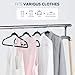 Premium Velvet Hangers 60 Pack, Non Slip Clothes Felt Hanger Heavy Duty for Coat, Premium Slim Space Saving Suit Hangers for Closet Organizer, 360° Rotating Silver Hook