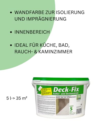 Nikotinsperre Wilckens Deck-Fix Isolier- und Deckanstrich matt 5 l