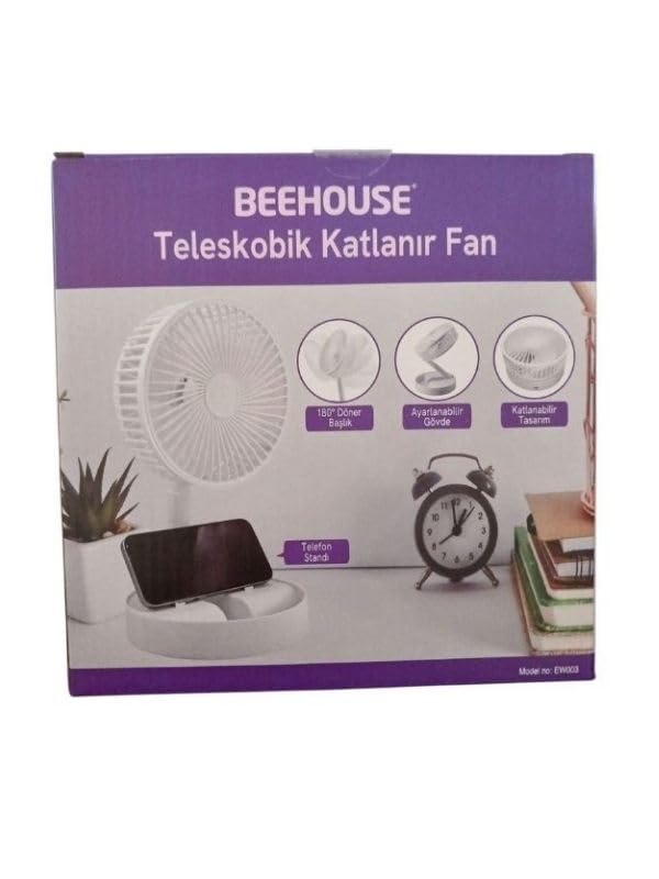 TELESKOBİK KATLANIR FAN