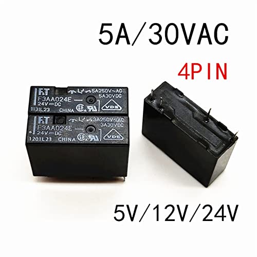 Relais F3AA012E 12V 4 broches commutation stable pour carte électronique - 2