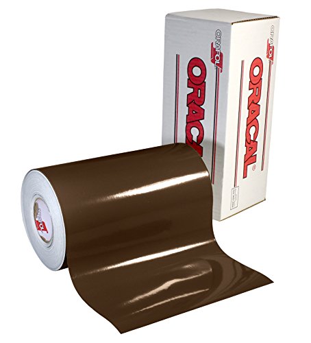 Oracal 651 Glossy Permanent Vinyl 12 Inch x 6 Feet - Brown
