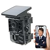 WTW 塚本無線 トレイルカメラ 防犯カメラ 熊 害獣 監視カメラ 静止画4800万画素 動画200万画素 MicroSD 256GB対応 APモード ソーラーパネル一体型 スマホ対応 夜間撮影 乾電池 防水 長時間 簡単設置 電源不要 カラー液晶内蔵 動体検知安心の国内サポート WTW-TCS36AP