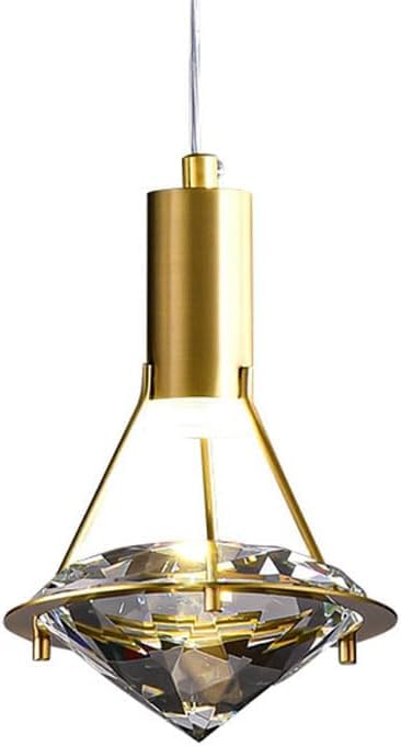 Chandelier ZR98US en cristal K9 petite lampe suspendue de chevet