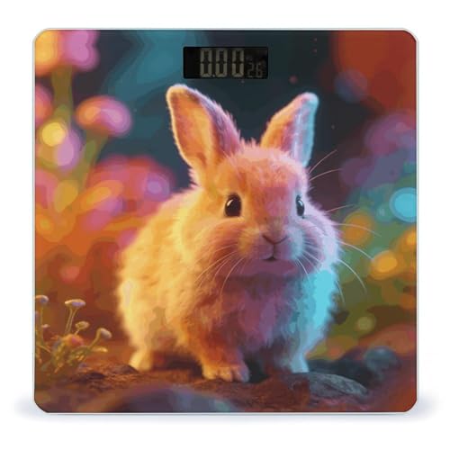 Báscula digital corporal Lovely Animal 180 kg con pantalla LCD miniatura 1