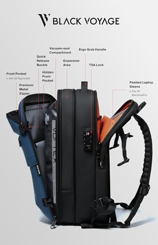 BlackVoyage Vortex 60L Backpack