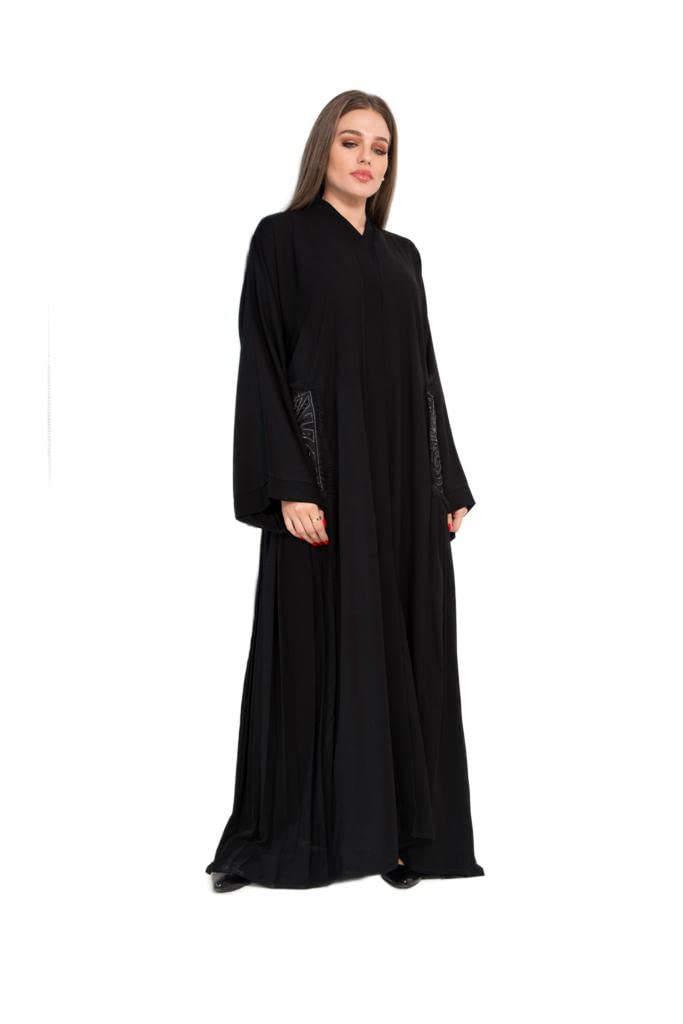 Nukhbaa premium abaya-AJ1412A-3XL
