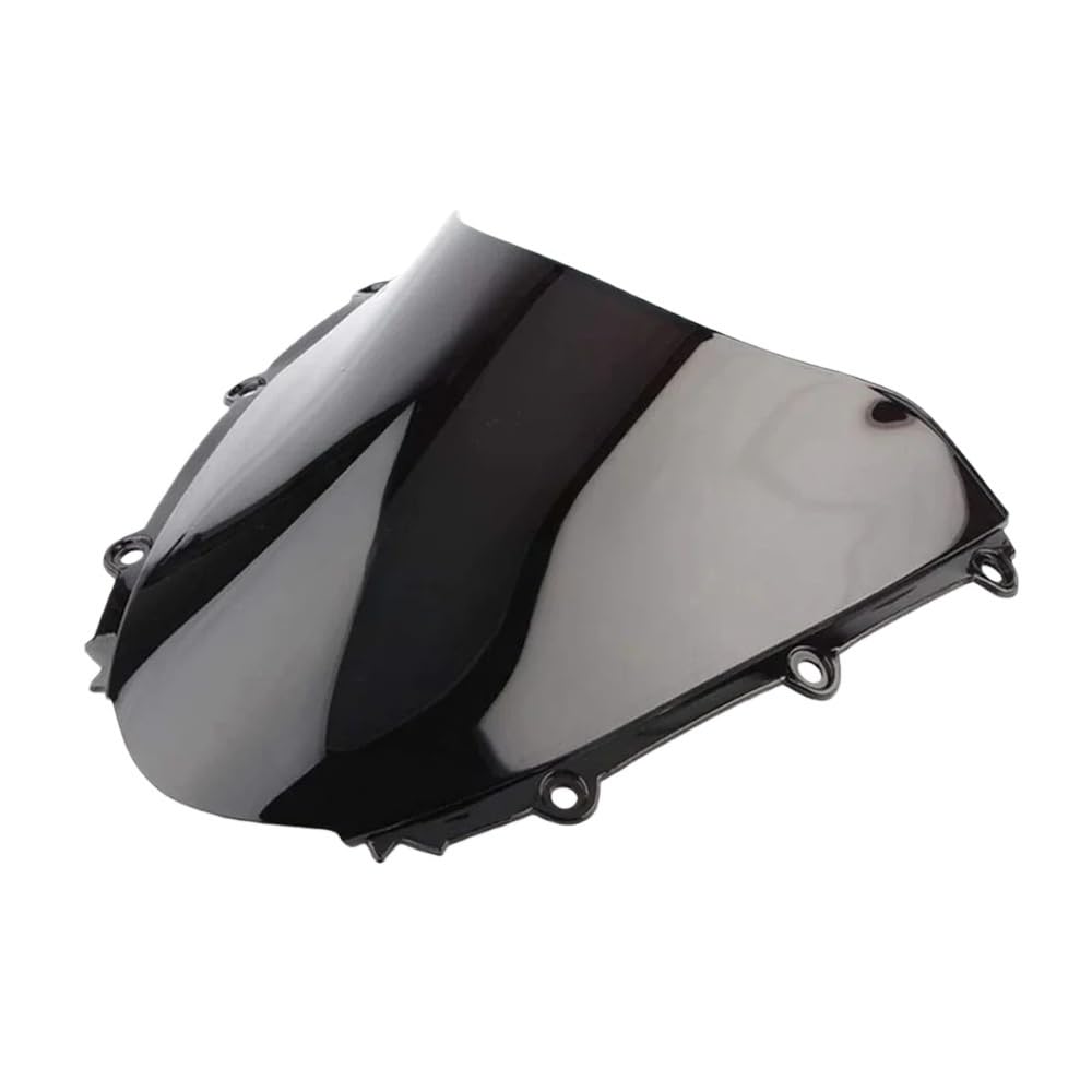 Pare-brise CBR1000RR double bulle noir contre le vent 2004 2007
