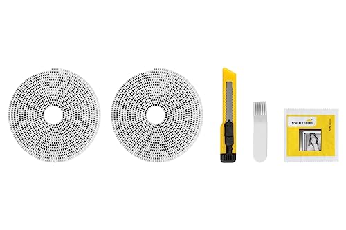 Schellenberg 50029 Befestigungsband Plus für Fliegengitter Fenster aus Polyester-, Fiberglas- und Aluminiumgewebe, Bandlänge 5,6 m, inkl. Montagezubehör, weiß