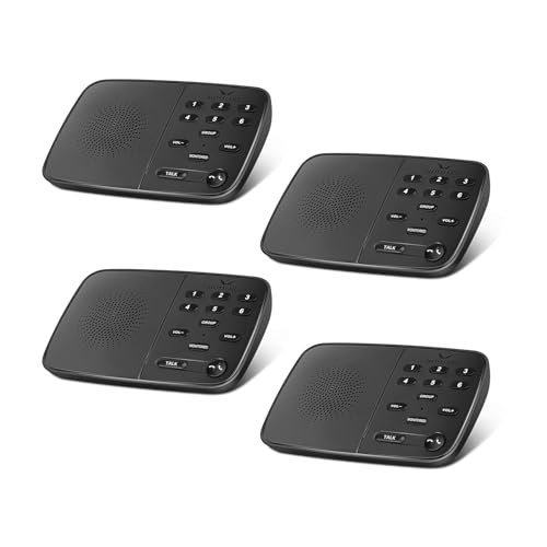 Hosmart New Upgraded Full Duplex Wireless Intercom, 2025 Real-Time Two-way Intercom for Home and Business with Ultra Long Range of 500m Hosmart New Upgraded Full Duplex Wireless Intercom, 2025 Real-Time Two-way Intercom for Home and Business with Ultra Long Range of 500m