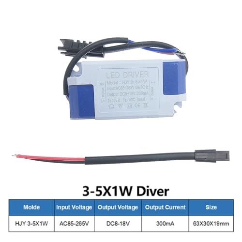 Pilote LED 300mA transformateur courant constant AC85-265V