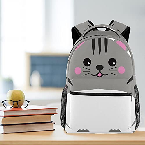Sac à dos décontracté pour femme à motif perroquet multicolore