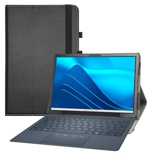 Étui pour Dell Latitude 7350 11,5 idéal en voyage d'affaires avec son support pliable