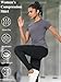NebuKinex 5-Pack Women's Compression Shirts Short Sleeve Workout Tops Athletic Baselayer Quick Dry Gym Yoga Running T-Shirt Small