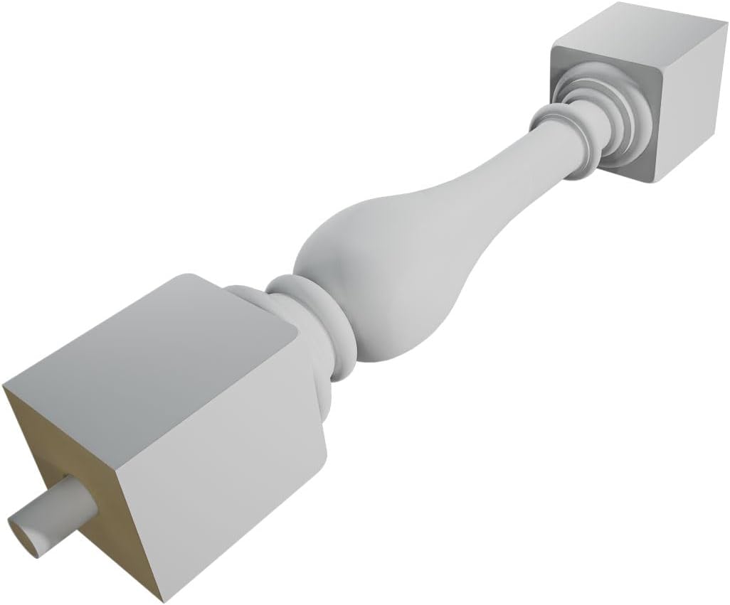 Fiberthane 700 Series Legacy Baluster: 5"W x 30"H, Fiberglass Reinforced Polyurethane (6 1/16" On-Center-Spacing to Pass 4" Sphere Code), Factory Primed