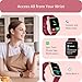 Smart Watch for Women, Answer/Make Calls, Smart Watches for Women iPhone/Samsung/Android,Alexa Built-in, Fitness Watch with Heart Rate Sleep SpO2 Monitor,IP68 Waterproof, 100+ Sports