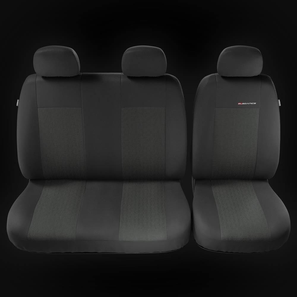 Mossa Housses siège adaptées pour Volkswagen Crafter I II Van 2006-. BE-1