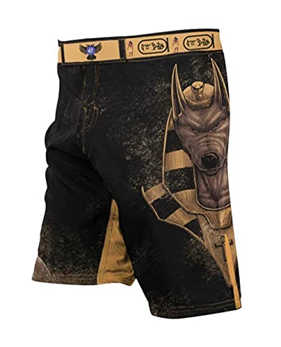 Raven Fightwear God of Egypt Anubis Fight Shorts