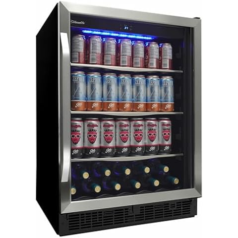 Danby Silhouette SBC057D1BSS, Stainless Steel Look Cover