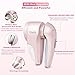 Yomeie Lint Remover, Rechargeable Fabric Shaver, Sweater Shaver with 3-Leaf Stainless Steel Blades Defuzzer Pill Fuzz Remover for Clothes, Sweater, Couch, Blanket, Curtain, Socks, Cashmere