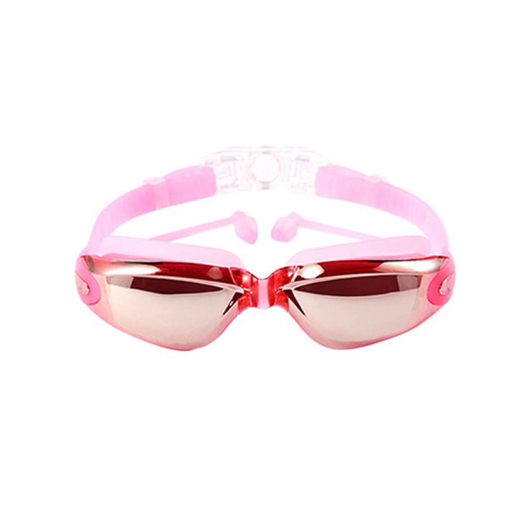 DFrywdgSEY swimming goggles, Swimming Goggles Water Sports Large Frame with Earplugs Adult Set