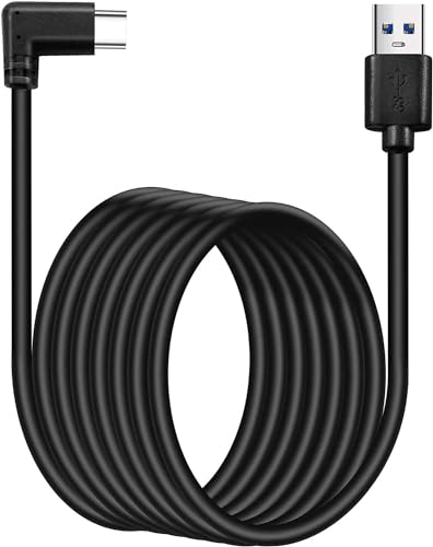 Image of DHERIGTECH Right Angle Micro USB CABLE(1M/3M) FOR TomTom Charger Cable In Car Compatible with Go 40,50,60,400,500,510,520, 530,600,610,620,820 Live,5000,5100,5200,6000 |START 20/25/40/42 (3 METER)