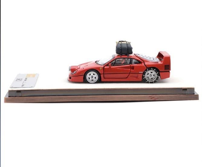 PGM フェラーリ F40 1/64 全開閉モデル PGM Models 1:64 Ferrari F40 Regular Version in Red – Model