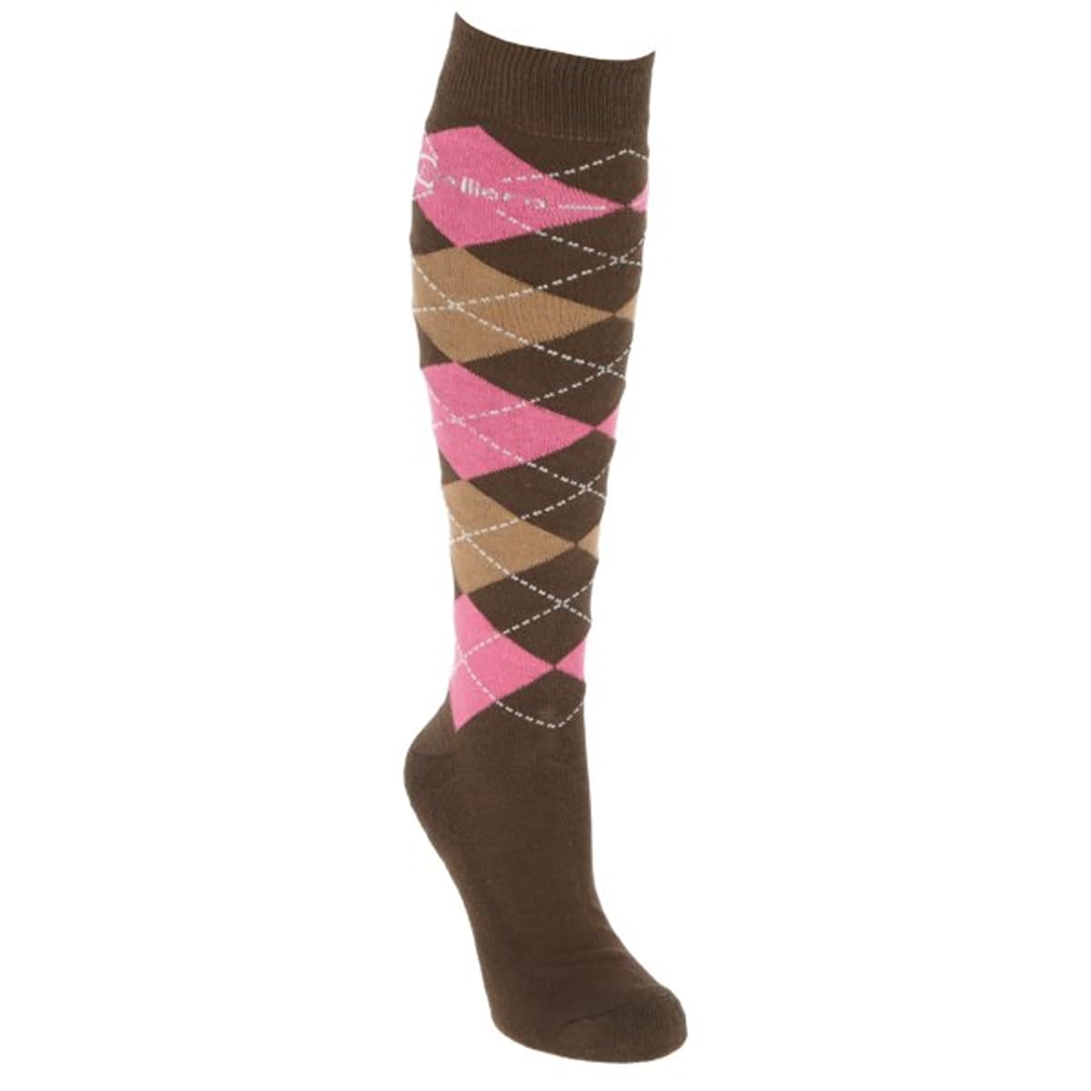 Covalliero Brescia Women's Riding Stockings Size 4-6 Wood/Dark Pink