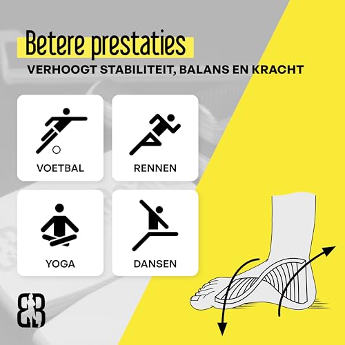 BlackBoard Voettrainer incl. workshop en trainingscentrum, effectieve voetversterking en stabiliteit, balans- en evenwichtstrainer voor coördinatie - Afbeelding 6