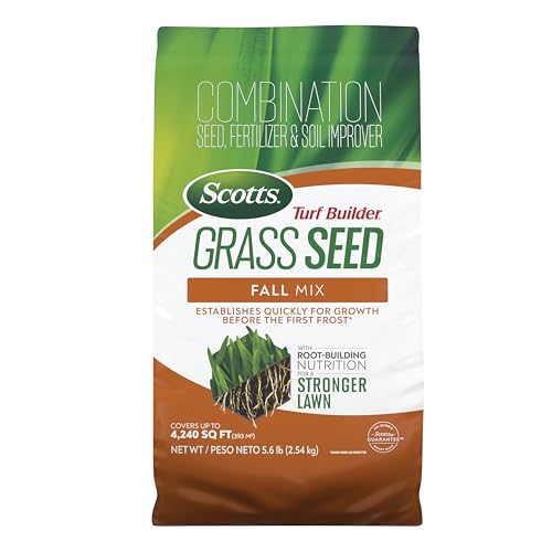 Scotts Turf Builder Grass Seed Fall Mix, 5.6 lbs. - image 1