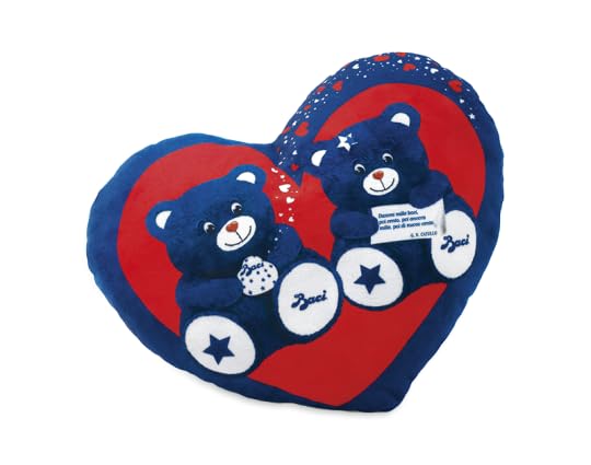 Baci Perugina Cuscino Baci Perugina Cuscino Cuore Orsetti Amore 75gr Perfetta idea Regalo per San Valentino Fetsa Della Donna Festa della Mamma Compleanno Innamorati !