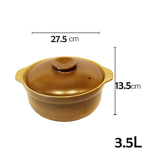 Cocotte en Terre Cuite d'exception | Céramique durable 3,5 Litres