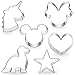 COTEY Emporte-pièces pour enfants Mickey Mouse Donald Canard Licorne Dinosaure Coeur Étoile Chaud 6 Pièces Biscuit Gâteau Fondant Pancake Emporte-pièce pour enfants Fête d'anniversaire
