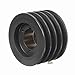 Browning 4TB48 Split Taper Sheave, Cast Iron, 4 Groove, A or B Belt, Uses P1 Bushing