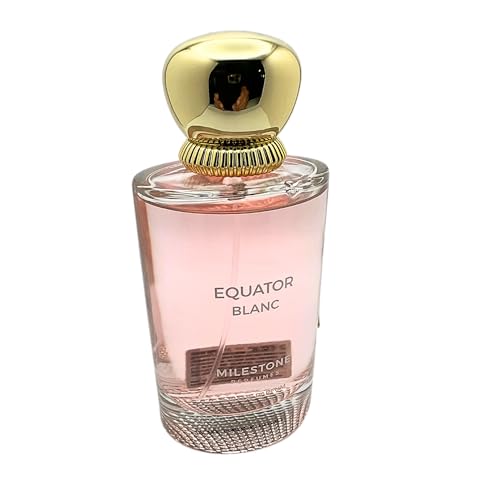 Equator Blanc Eau de Parfum for Women by Milestone – Luxurious Long-Lasting Fragrance – 3.4 FL OZ (100ml) Perfume Spray