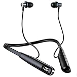 Neckband Bluetooth headphones 5.3 Wireless with Mic, 100H Playtime, Type-C Fast Charging, IPX6 Sweatproof In-Ear Headphones, Magnetic Sports Earbuds Noise Cancelling for Running, Gym, Work, Travel