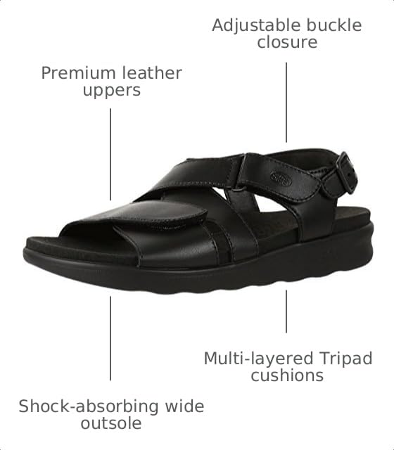 Image of SAS Huggy Adjustable Comfort Sandal