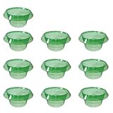 HugMiu 5/10/15/20 Piezas Collares de Caracol Slug Collares de Protección Vegetal Cubiertas Reutilizables Planta Agrícola Caracol Guardia Ahorrar Agua