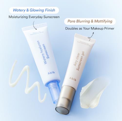 Image of Abib No White Cast SPF Gift Set 4EA Suncare Travel Essentials (Airy Sunstick + Quick Sunstick + Airy Sungel + Watery Sunscreen)