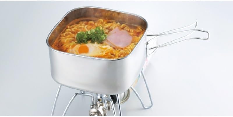 1 Set Of Stainless Steel Outdoor Camping Hiking Portable Cooking Utensils Of 6-piece Set