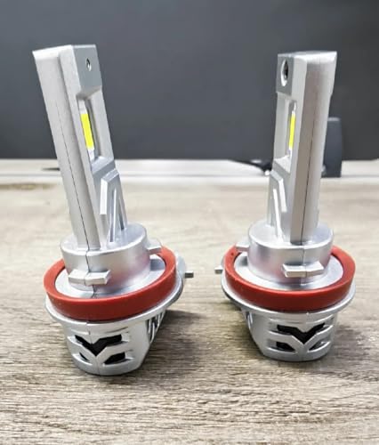 Image of SEALIGHT H11 /H9 /H8 Light Bulb, 800% Brighter than Origin, 6500K Output Canbus Ready, 44,000LM Powersports IP68 80000Hrs Lifespan, 1：1 Size Installation, Pack of 2