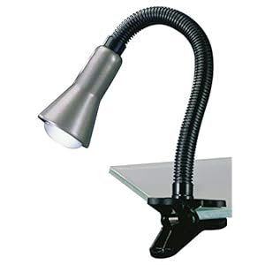 Trio Lampe LED à pince, couleur acier 5028010-47