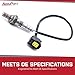 AccuPart O2 Sensor Oxygen Sensor - Fit Jeep Wrangler TJ 04-06, 2004 Grand Cherokee WJ and Liberty KJ with 2.4L or 4.0L Engine - Engineered to Meet OE Specifications - Plug & Play Installation