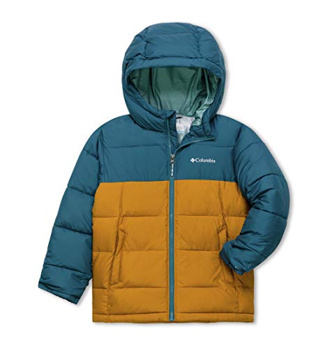 Preisvergleich Produktbild Columbia Jungen Pike Lake Jacke, Blue Heron, Canyon Gold, M