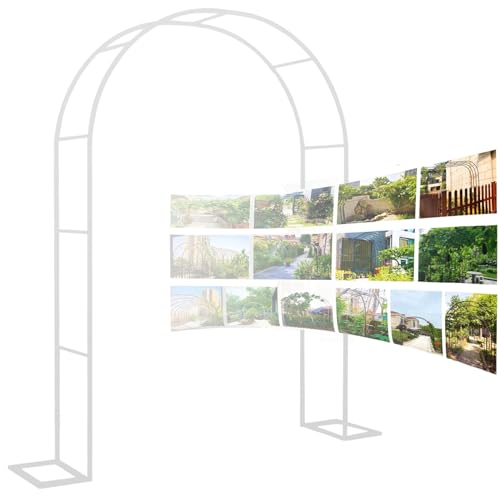 Arche de jardin de roses pour intérieur et extérieur modulable