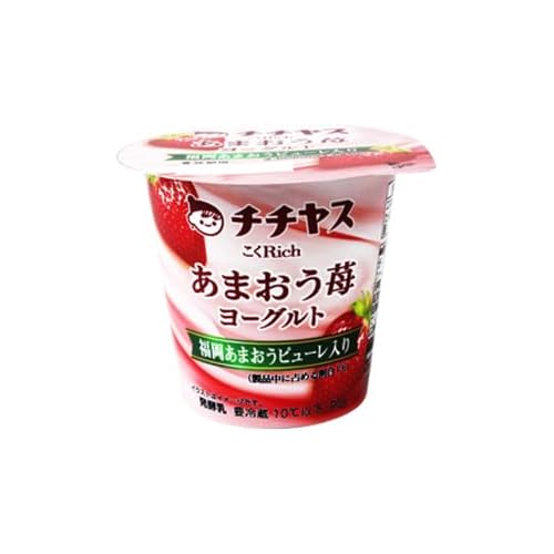 チチヤス こくRichあまおう苺ヨーグルト