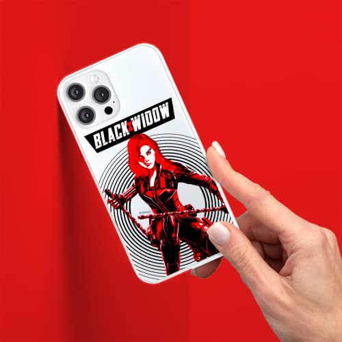 Ert Group Mobile Phone Case For Iphone 13 Pro Max Original And Officially Licensed Marvel Pattern Black Widow 008 Optimally Adapted To The Shape Of The Mobile Phone, Partially Transparent #TOP6
