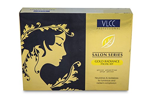 Kit facial Gold Radiance VLCC Professional élimine les impuretés pour un teint lumineux