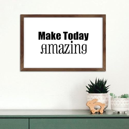 Cadre bois « Make Today Amazing » 20x30 cm décoratif