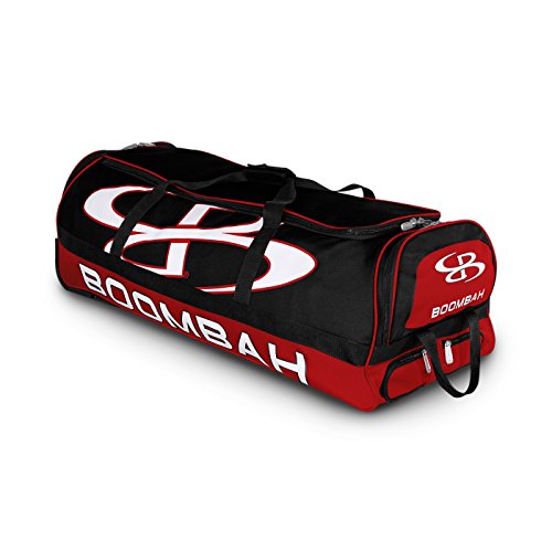 Boombah Brute Rolling Baseball / Softball Bat Bag - 35" x 15" x